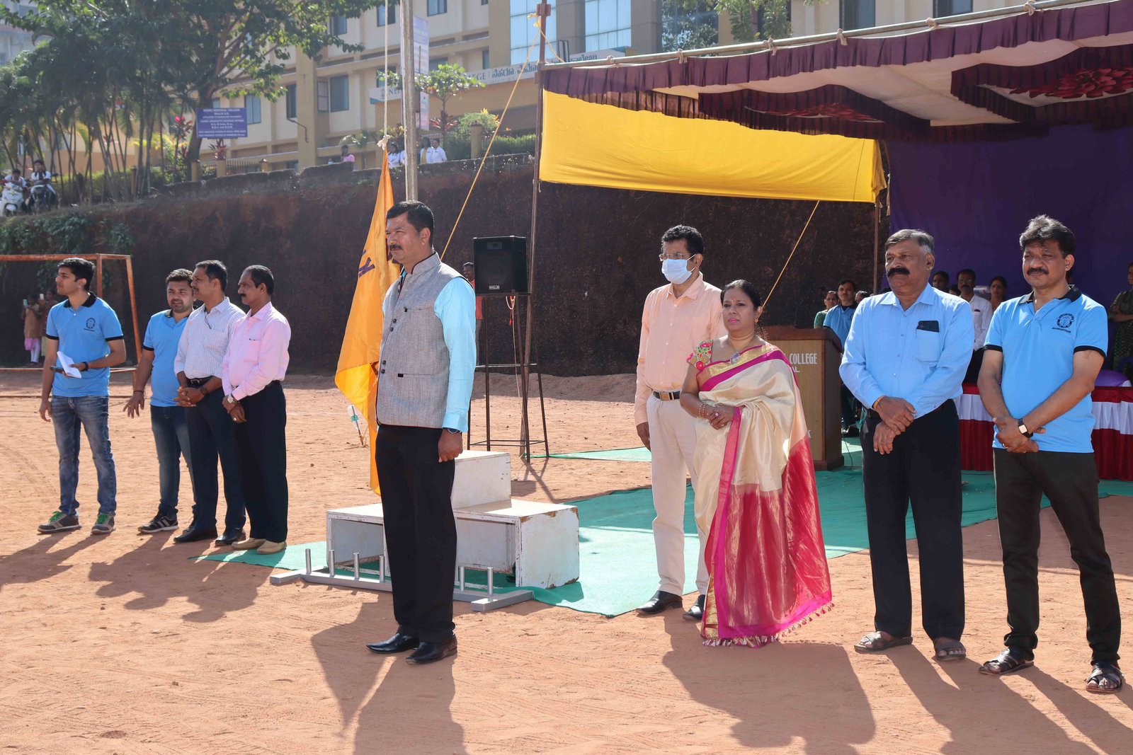Annual Sports Meet 2023 · Stage proceedings