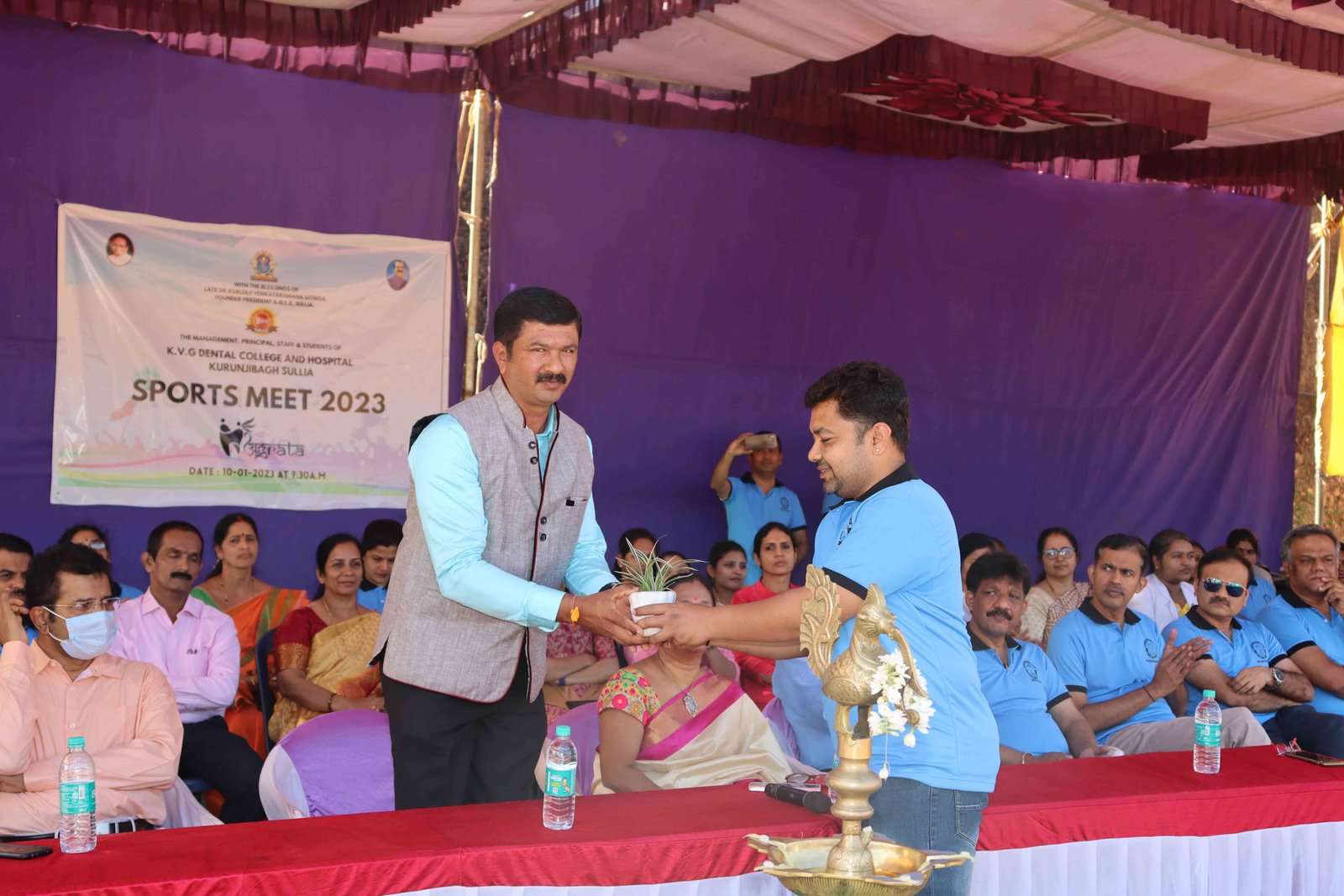 Annual Sports Meet 2023 · Memento presentation